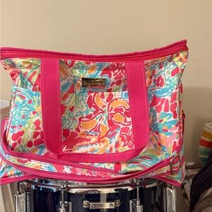 Vibrant Floral Tote Bag